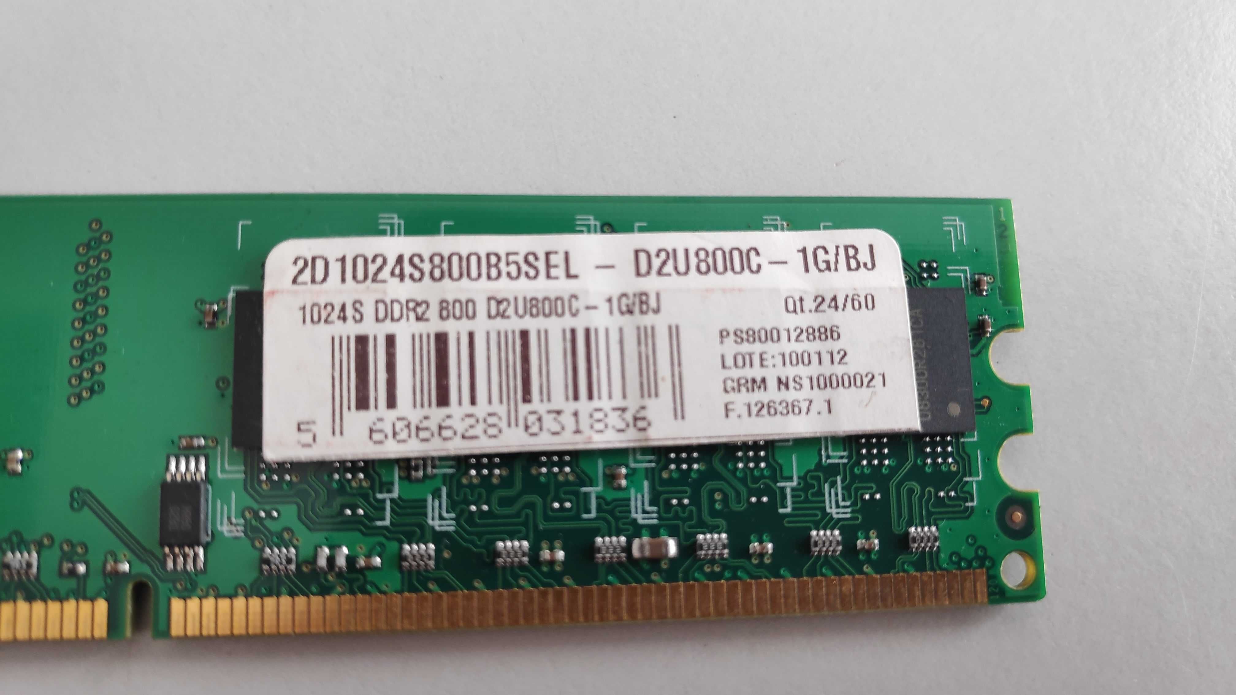 1 GB DDR2-RAM 240-pin PC2-6400U non-ECC CL5 'Buffalo Select D2U800C-1G