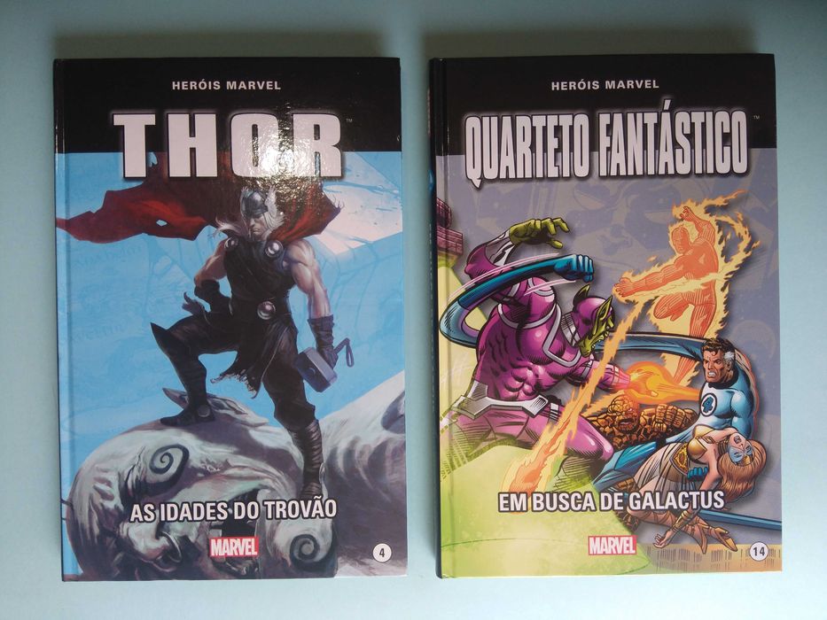 Coleção HERÓIS MARVEL 14 volumes Ed. LEVOIR