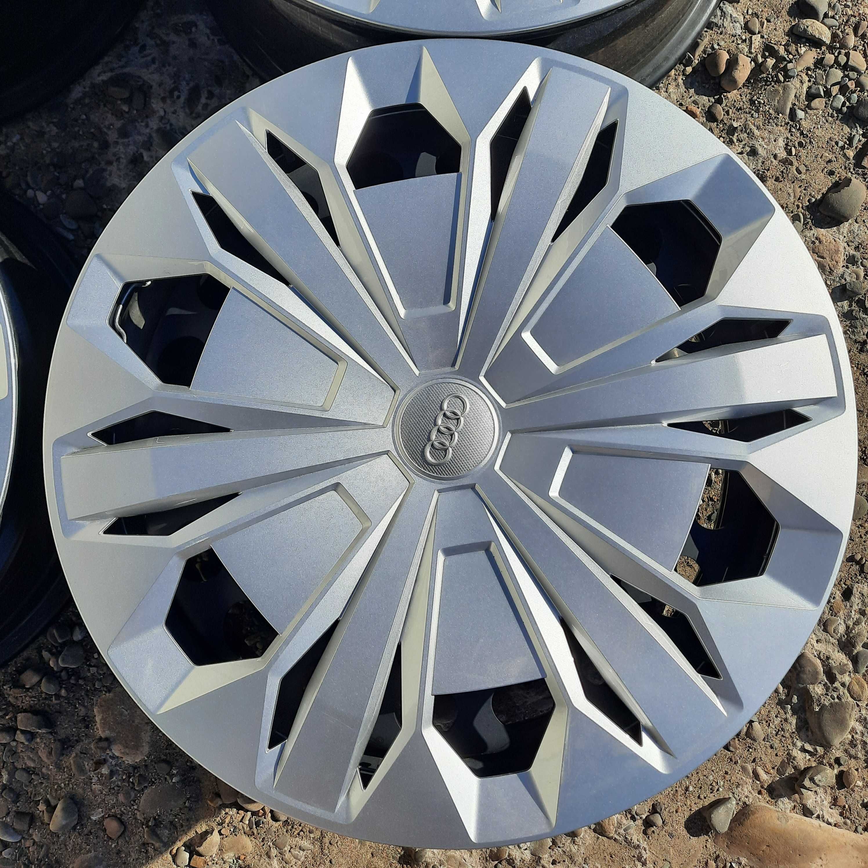 Диски железные с колпаками R17 5x112 Volkswagen Tiguan Audi Q3 4шт.