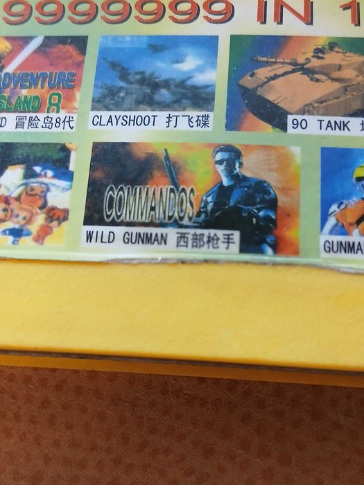 Катридж денди ранний Соmmandos  и другие .