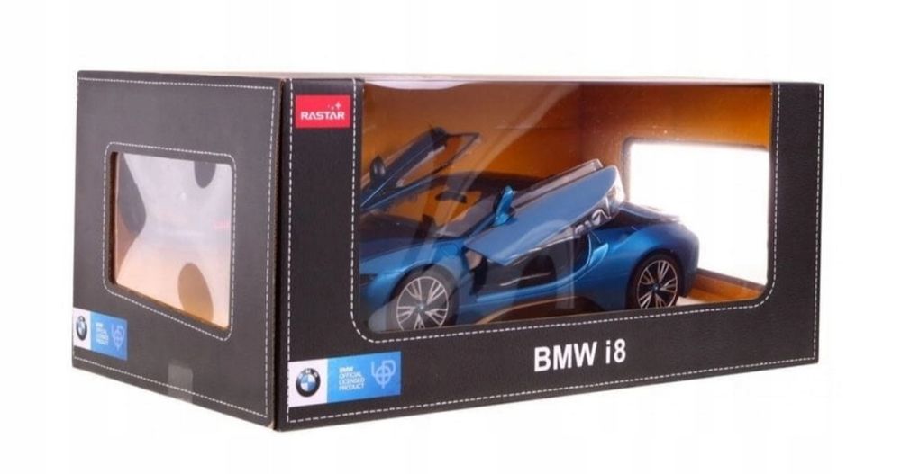 Auto Zdalnie Sterowane R/C BMW i8 1:14 RASTAR nietrafiony prezent