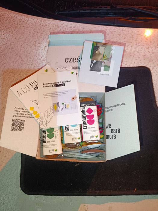DIETA KETO LUV PLUS zestawy NA 6DNI ketogeniczna