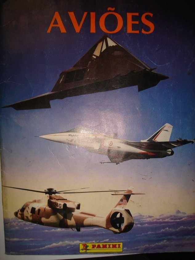 Caderneta Aviões Panini 1994 + Cromos Trocar