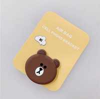 Милый 3d popsocket (попсокет) для телефона детский «Bear»