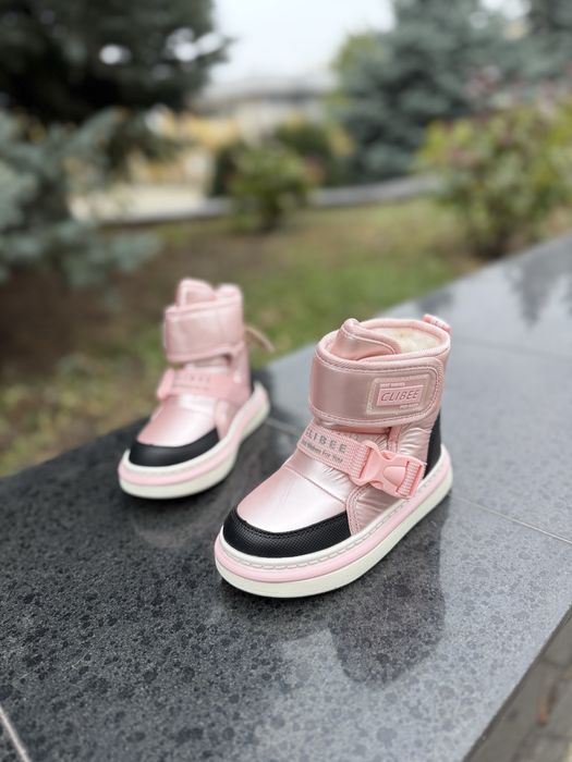 Дутики , Clibee , 27-32 розміри , зимові черевики , для девочек , зима