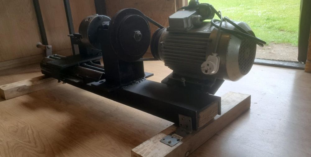 Tokarka do metalu/ własnej roboty