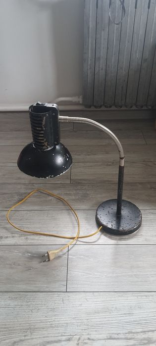 Lampka biurowa PRL, loft, vintage
