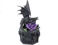 коробка Nemesis Now Black Dragon Beauty Anne Stokes 25 см