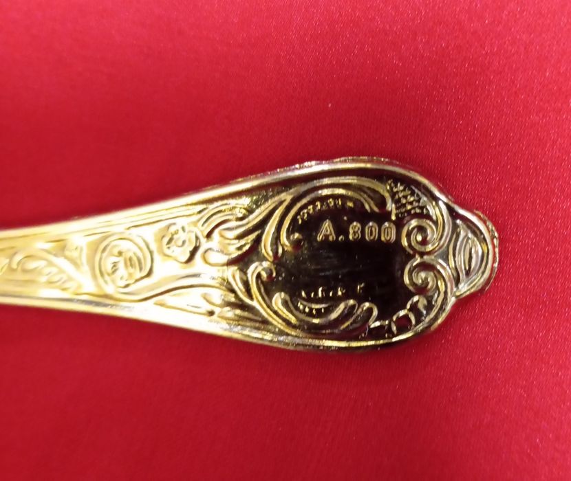 Кофейные ложки. Проба А 800