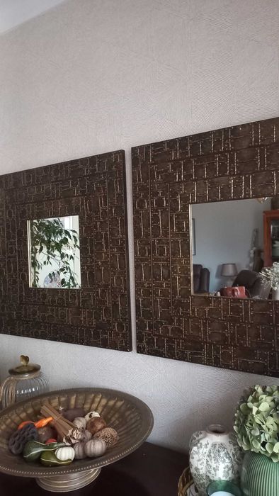 Dois Espelhos idênticos em muito bom estado