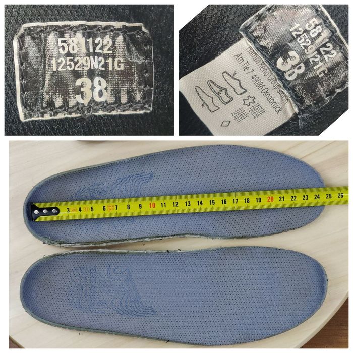 Buty r.38 Bama-tex Vibram trekkingowe damskie