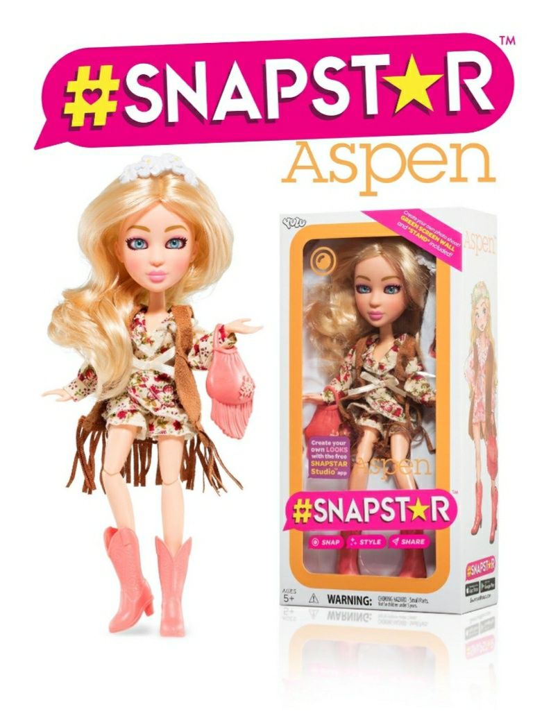 Кукла SnapStar Аспен (Aspen) Оригинал