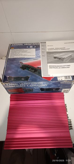 Amplificador audio para automóvel