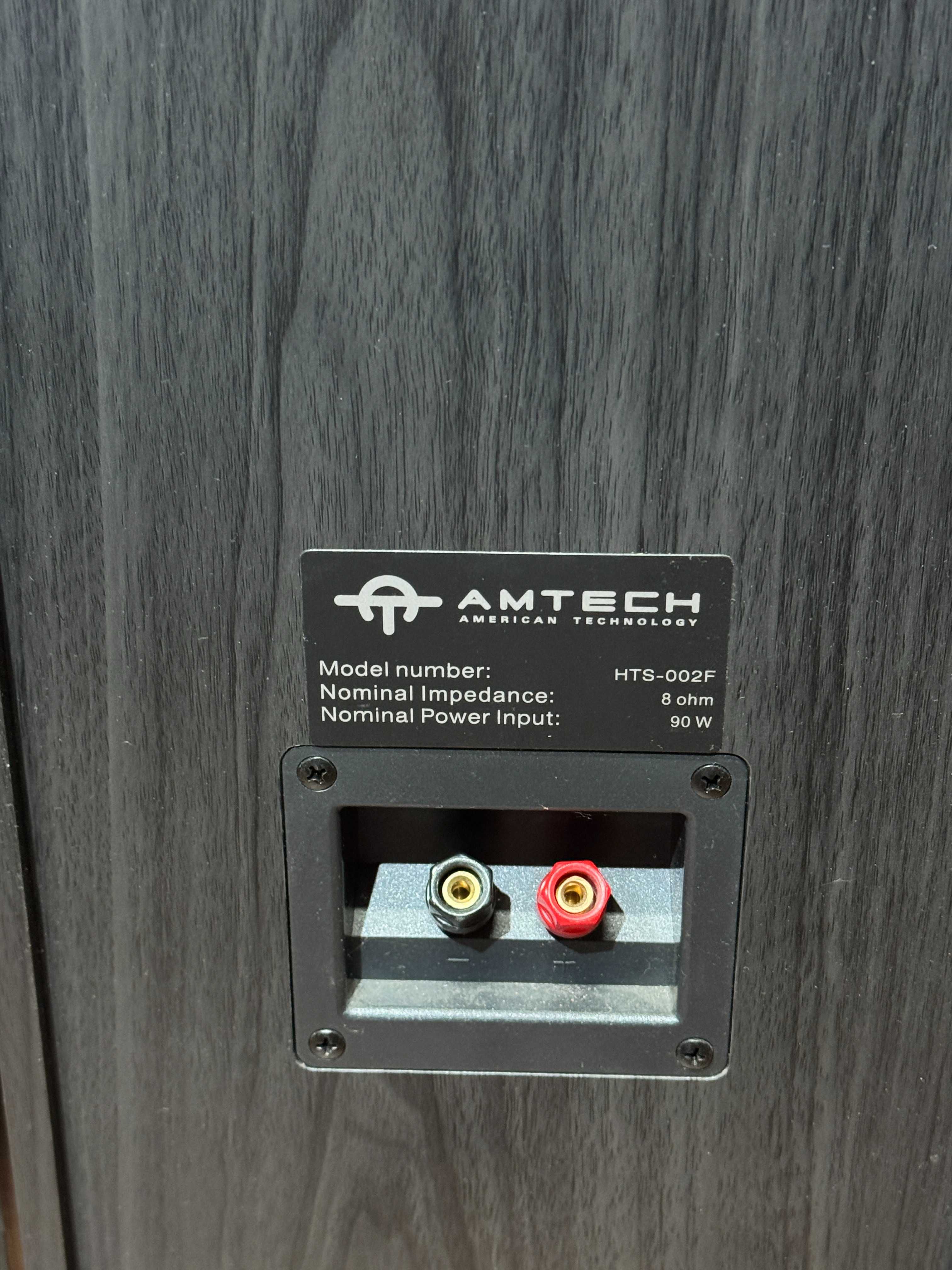Zestaw głośniki kolumny AMTECH 6.1 czarne