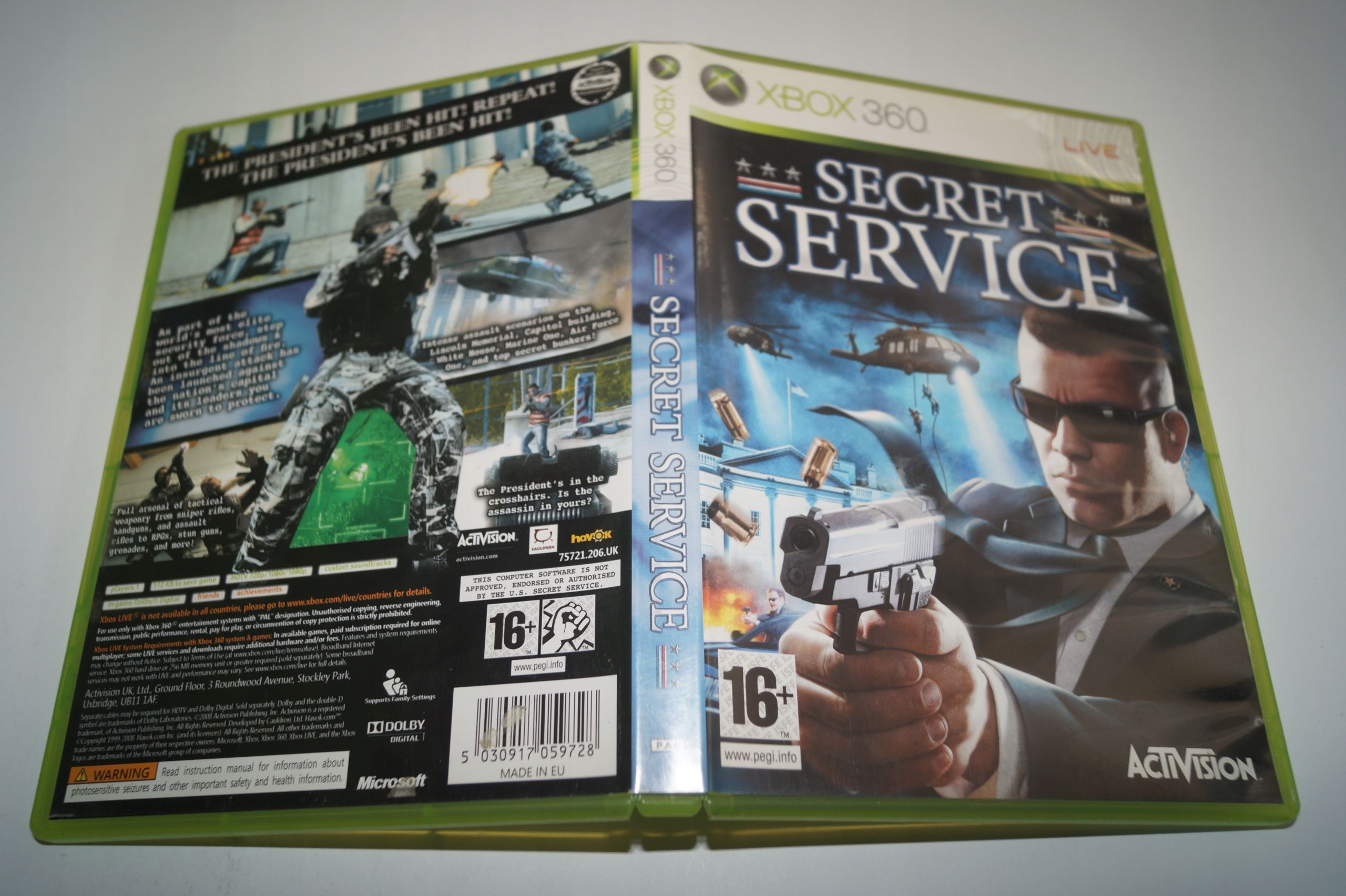 Secret Service Microsoft Xbox 360