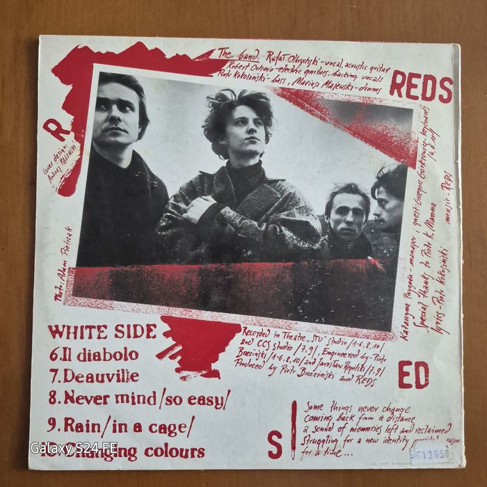 Płyta winylowa/Reds-Changing colours/1989r/Mint