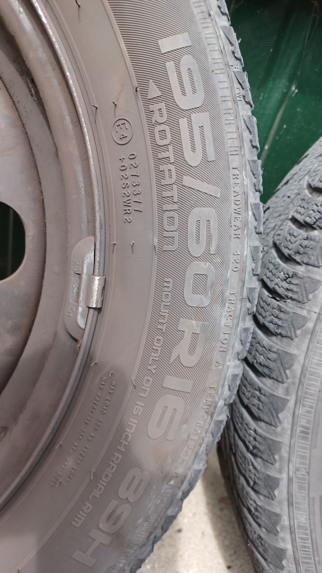 4 jantes de ferro 195/60 R15