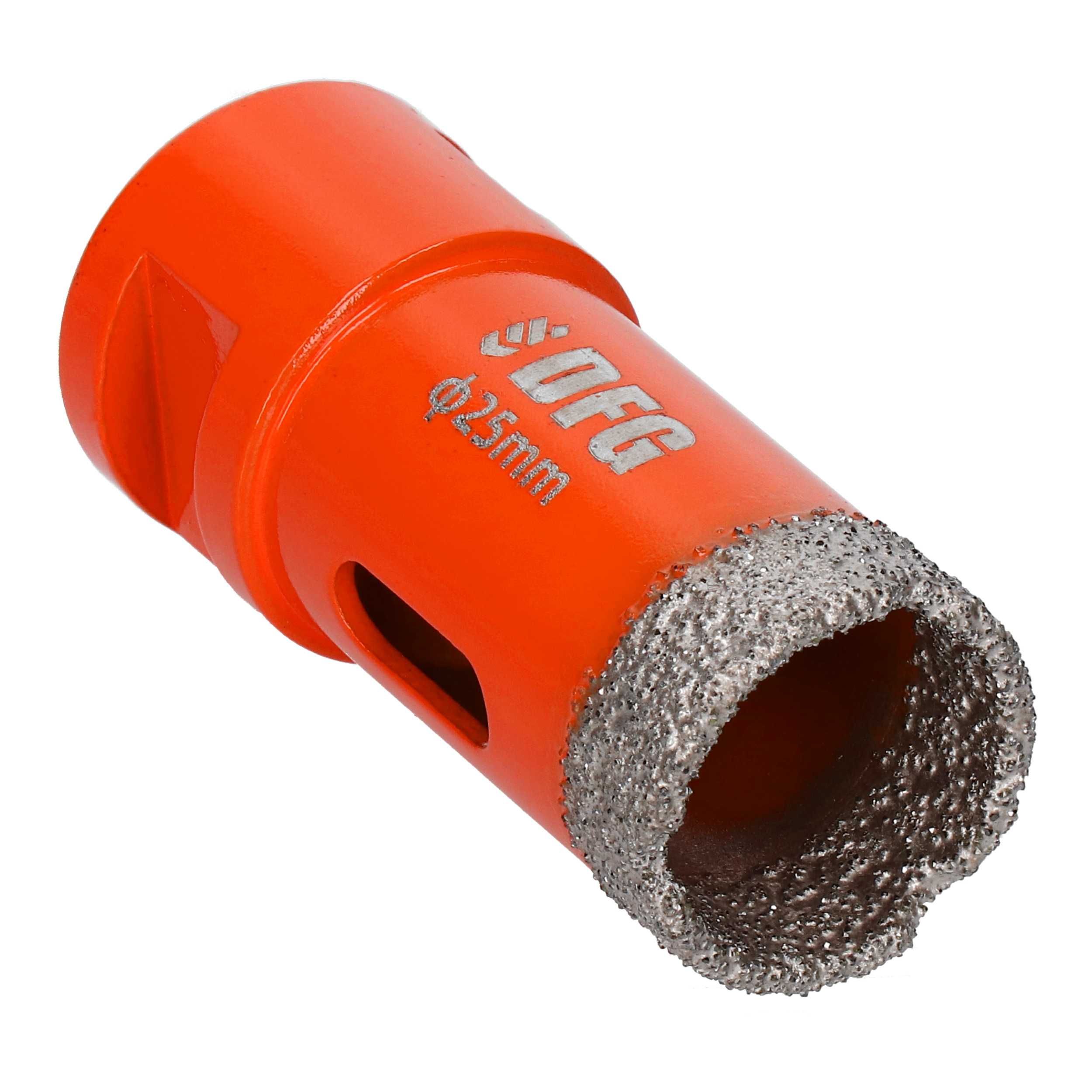 Zestaw 7 otwornic PREMIUM do gresu , kamienia + adapter HEX NOWE DFG