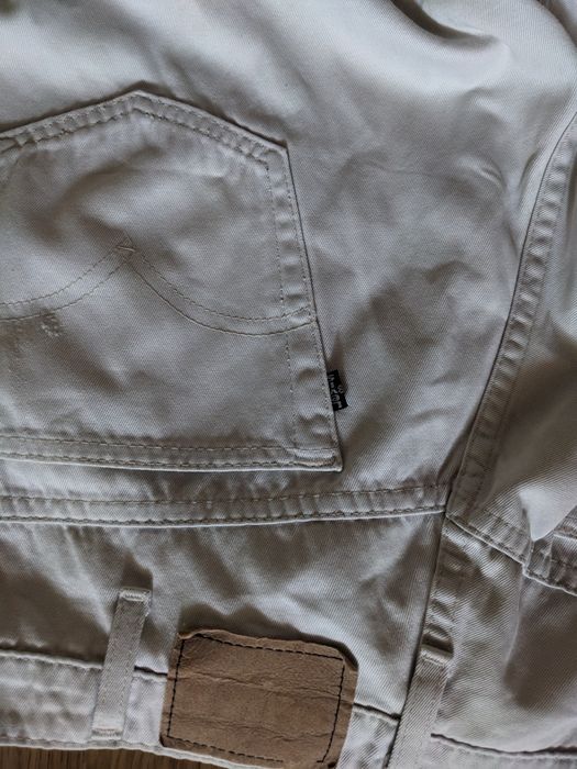 VERCACE,  джинсы белые, котон.