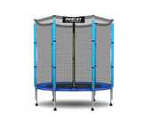 NOWA Trampolina ogrodowa dla dzieci 140 cm z siatką zabezpieczającą
