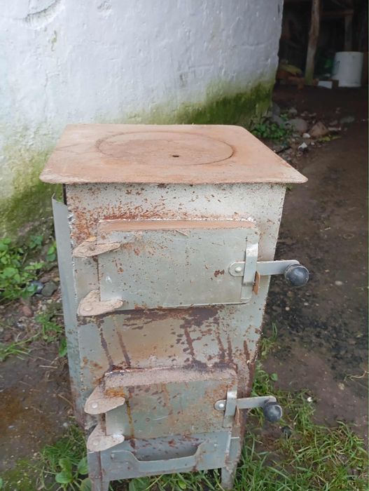 Piec szamotowy, koza na budowe, do garazu