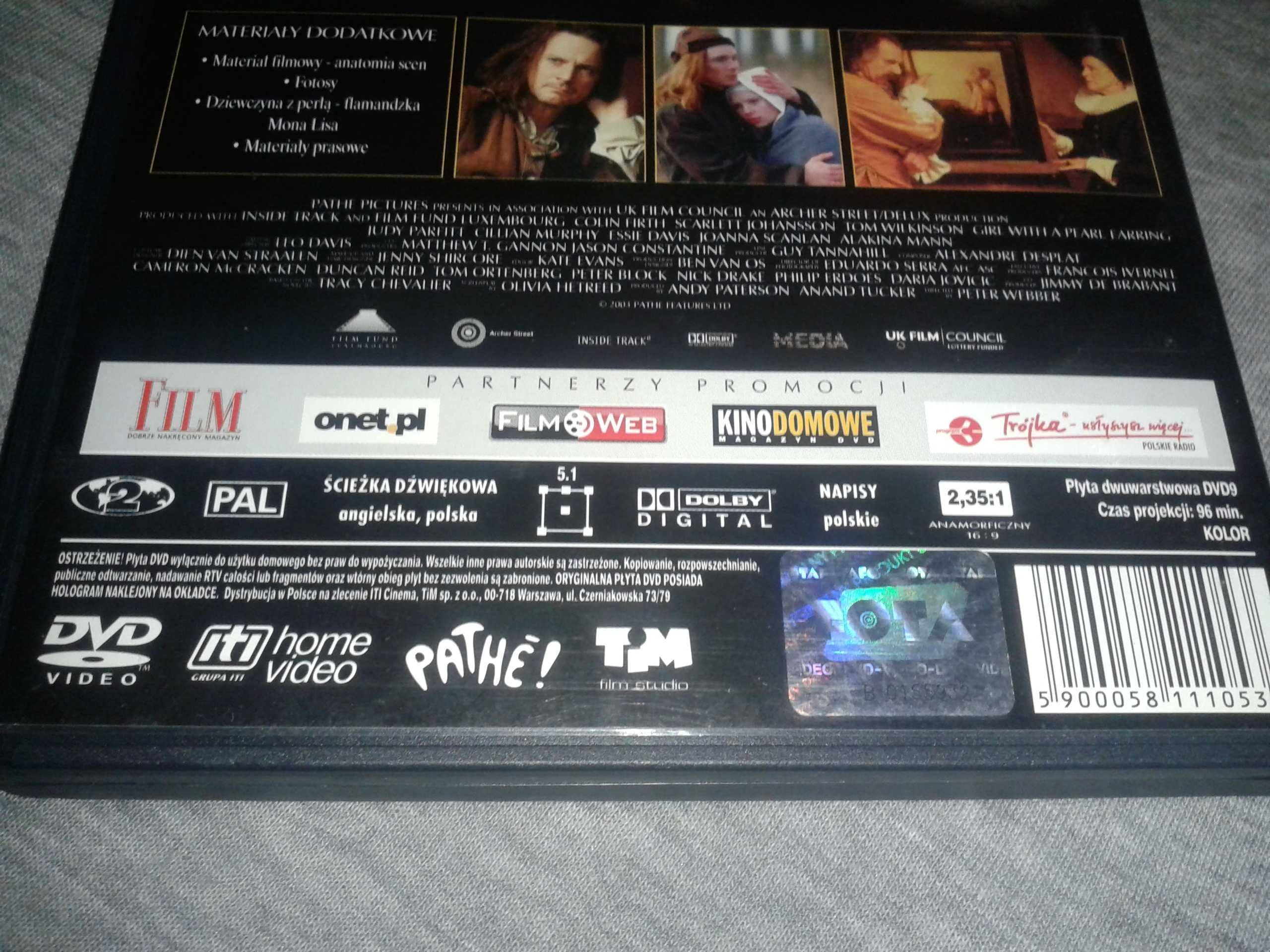 DVD Dziewczyna Z Perłą [Nowy Bez Folii]