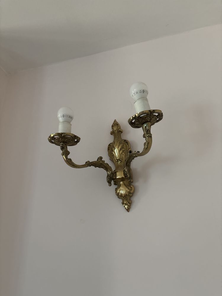 Spredam lampy mosiezne