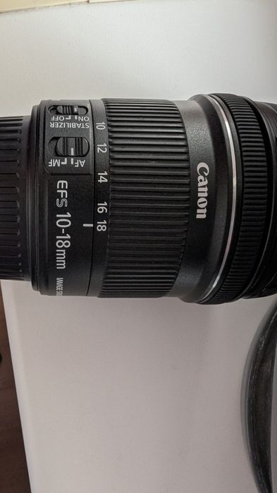 Об'єктив Canon EFS 10-18 mm