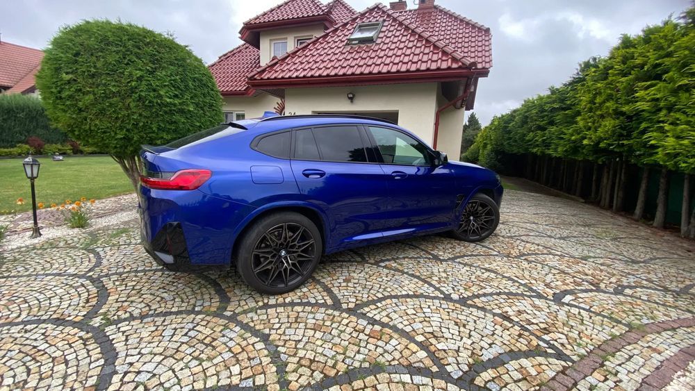 BMW X4 M BMW X4M Competition 2022 mały przebieg Full Opcja SKÓRA IGŁA