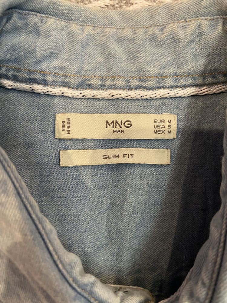 Mango original джинсовка рубашка