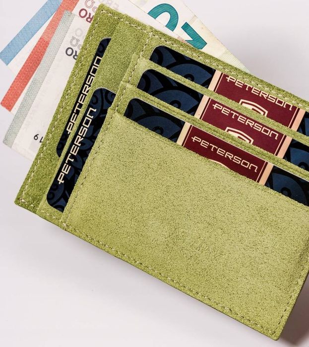 skórzane etui na dokumenty i banknoty - peterson