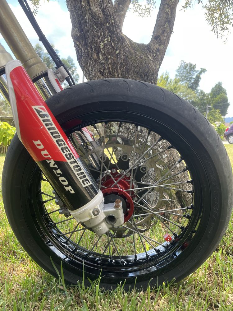 Honda CRF 450r 2009 supermotard matriculada