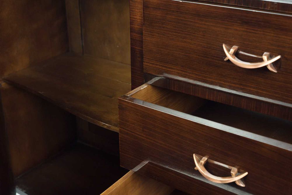 Aparador Art Deco Pau Santo, Anos 1940