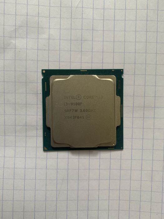 Procesor intel core i3-9100f