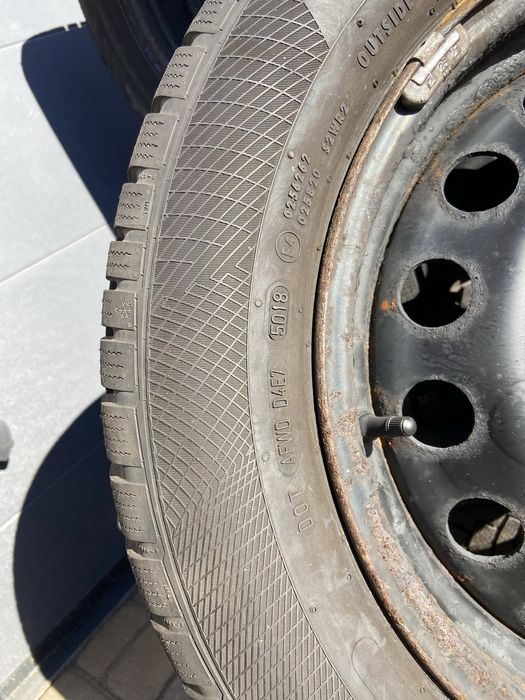 Opony felgi zimowe zima 205/60r16 koła continental winterconatct
