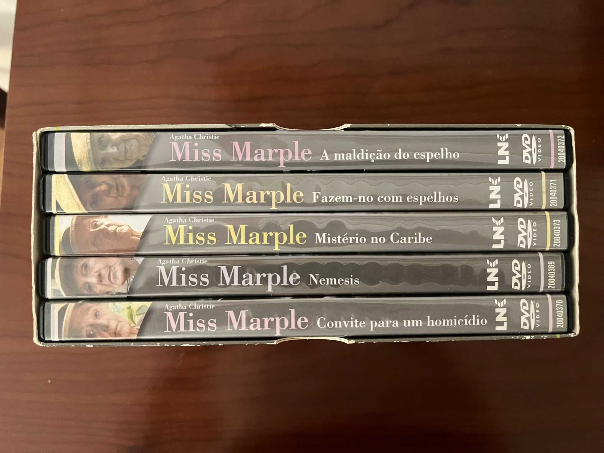PACK DVDs - Miss Marple + Poirot + Sherlock Holmes + Agatha Christie