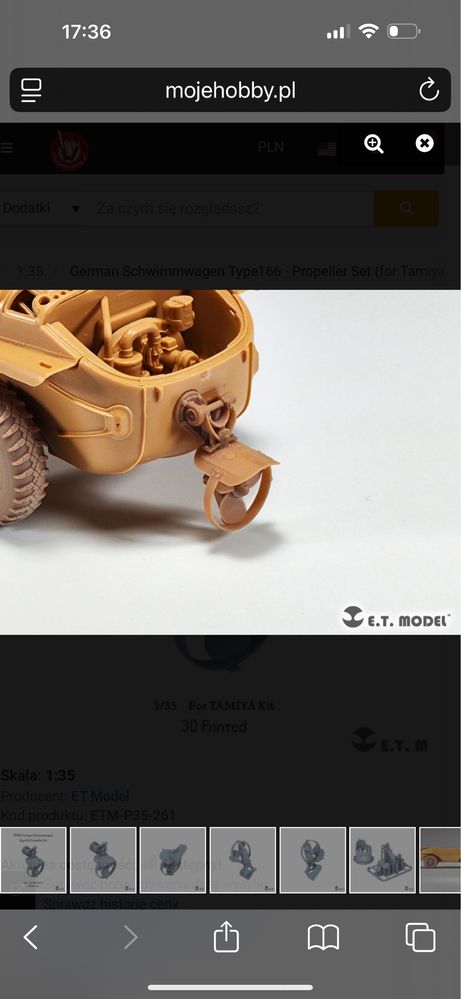 Tamiya 35224 Schwimmwagen+ super dodatki ET Model