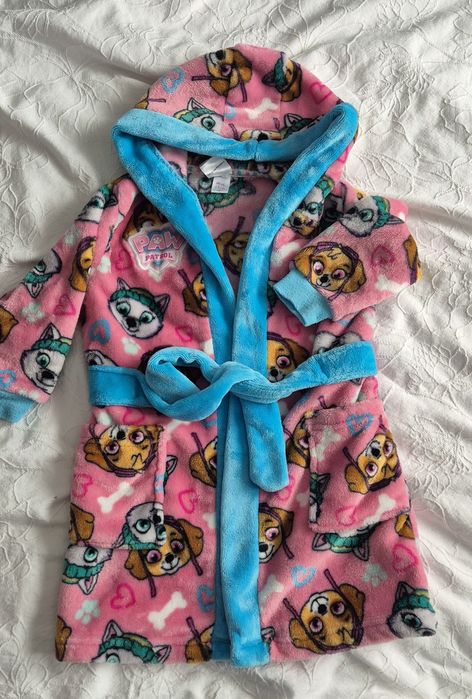 Szlafrok paw patrol dziewczecy psi patrol 2-3 /98