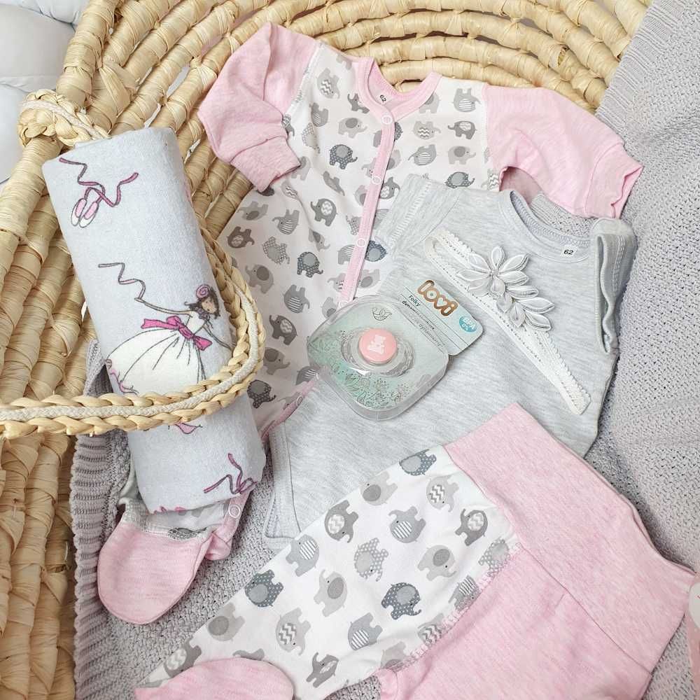 Baby BOX zestaw prezentowy dla dziewczynki r.62