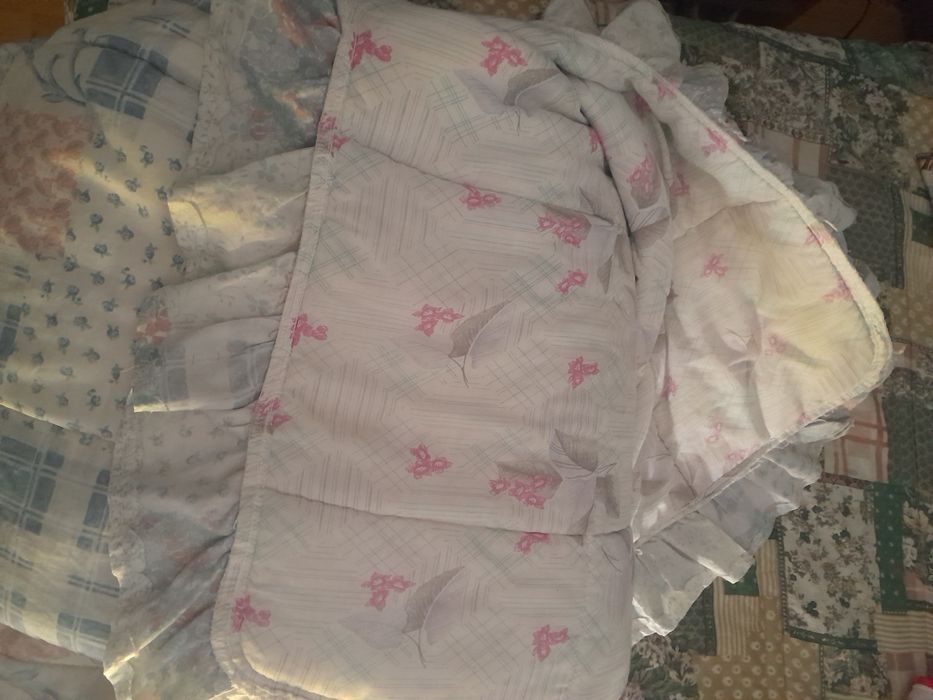 Edredão reversível para cama de casal