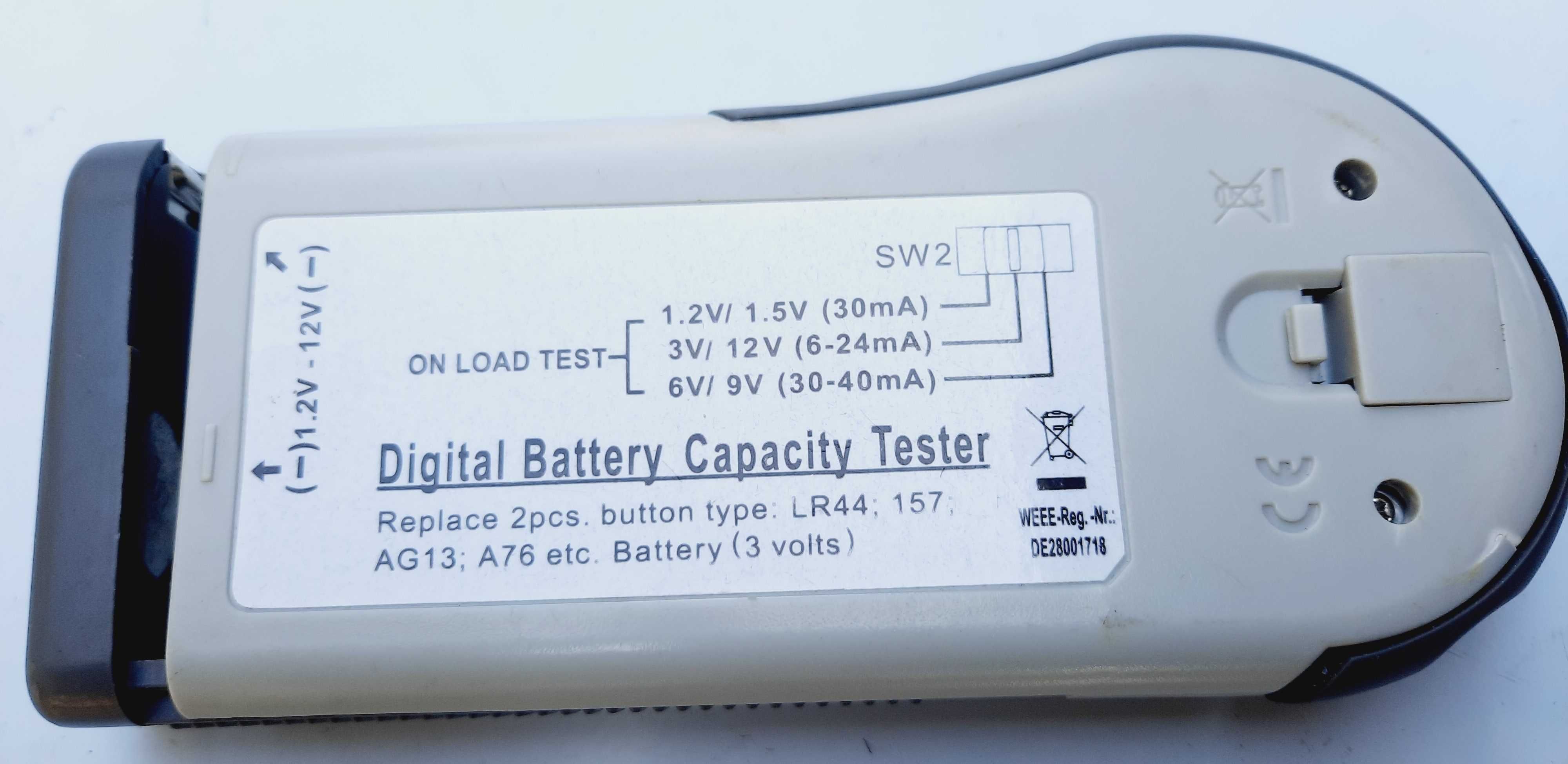 Tester baterii i akumulatorków Voltcraft MS-229