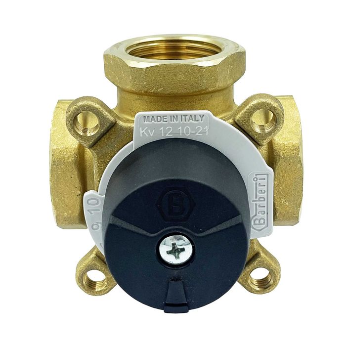 Zawór Czterodrożny Mieszający 4-drogowy BARBERI 2'' Cale Regulacyjny