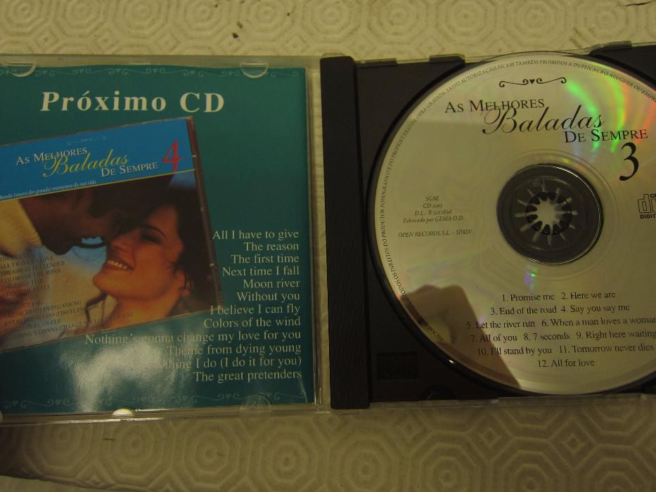 CD As Melhores Baladas de Sempre 3