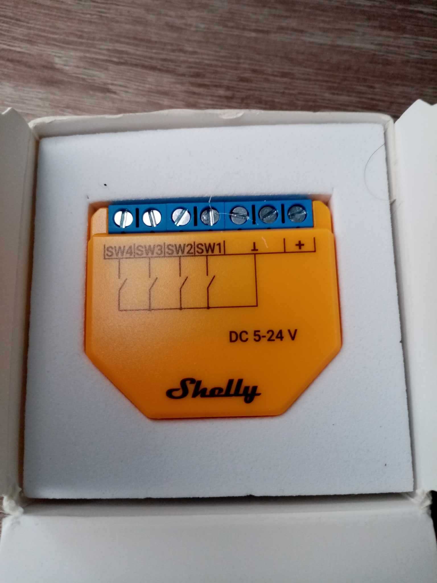 Sterownik Shelly I4DC Plus WiFi