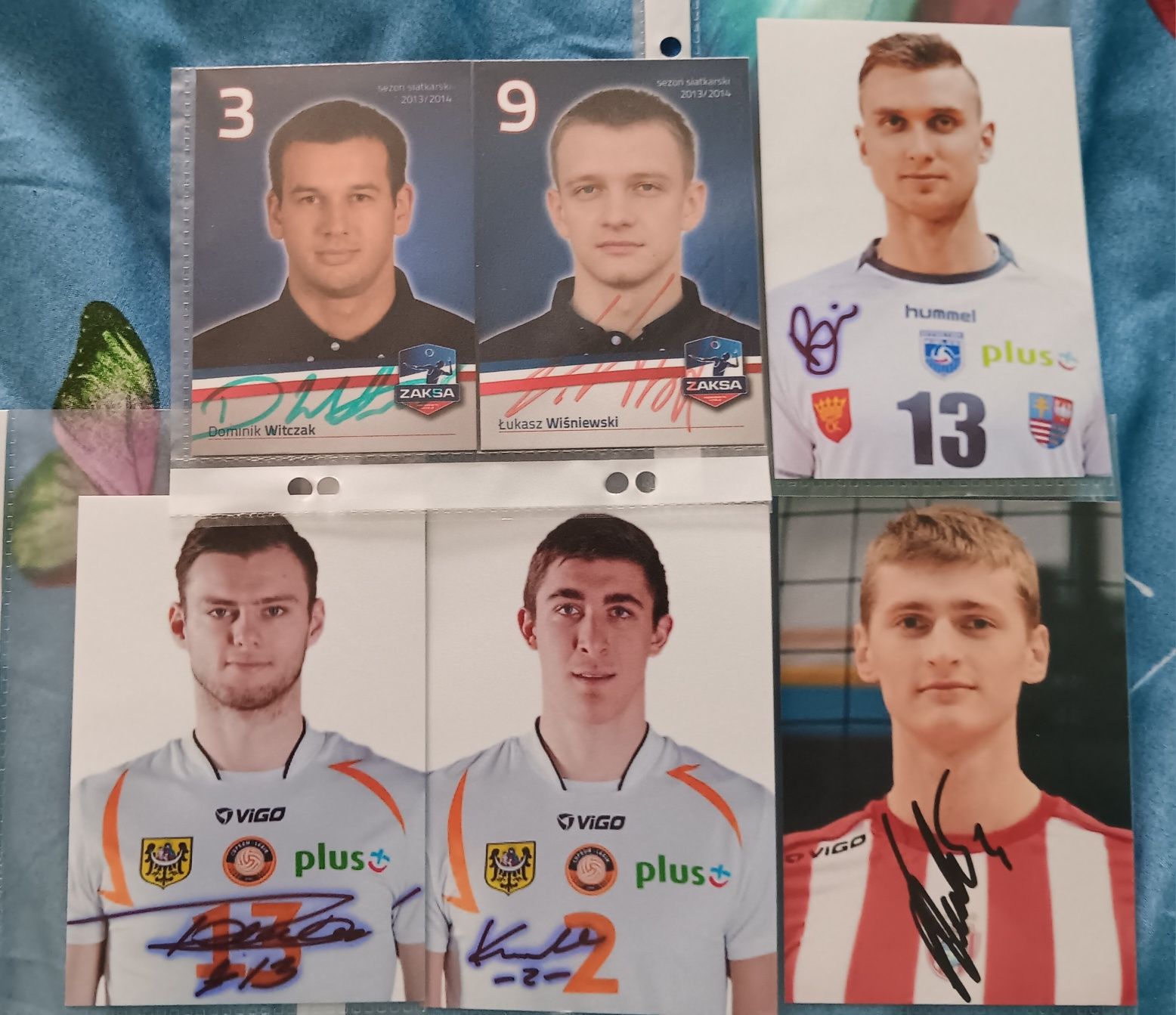 Autografy polskich siatkarzy i siatkarek