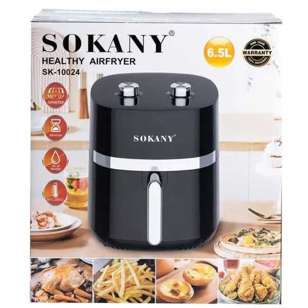 Аэрогриль SOKANY 6.5 л, Фритюрница механическая, 8 программ