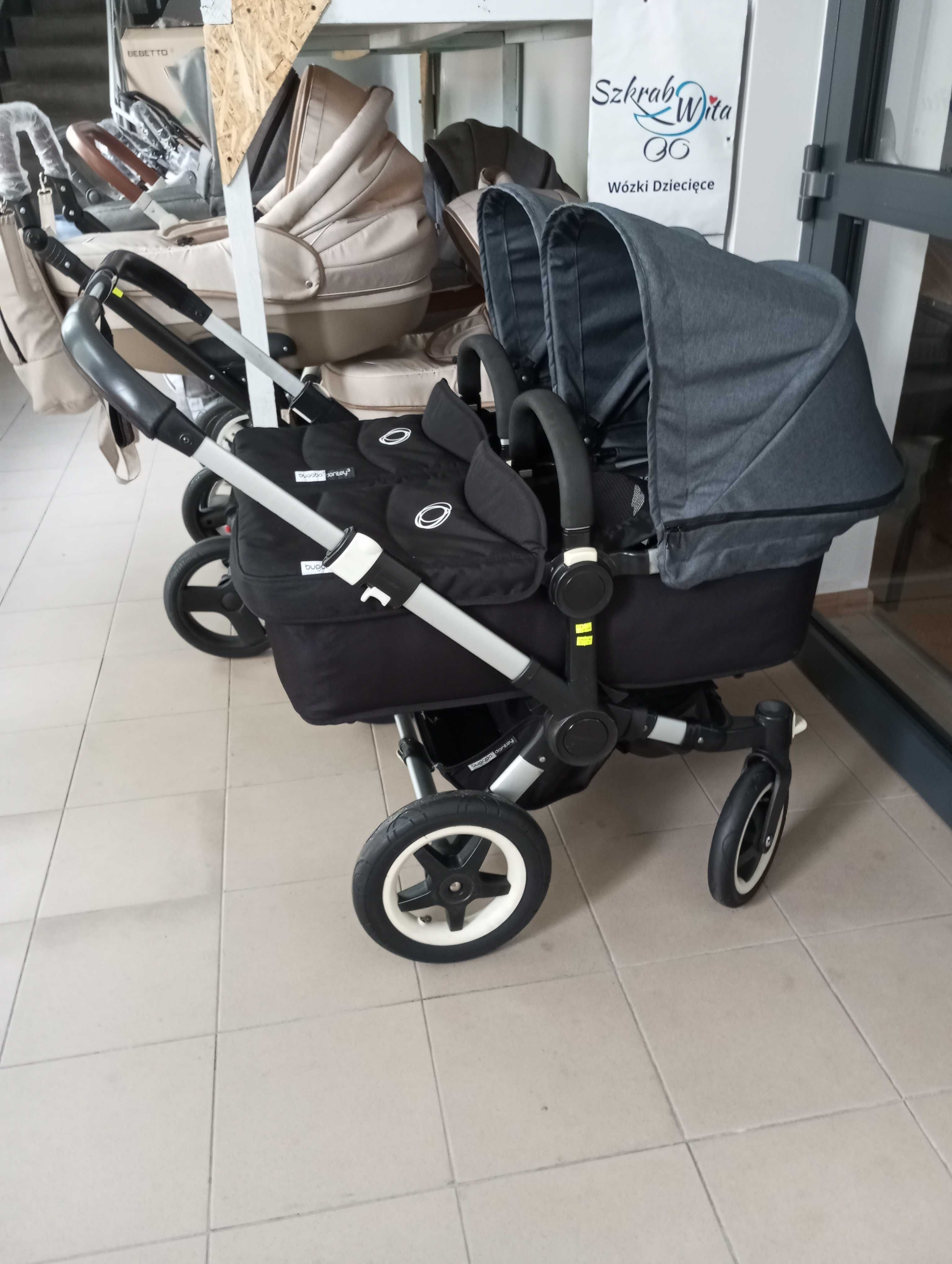 Bugaboo Donkey rok po roku dla bliźniąt GWARANCJA Szkrab Wita