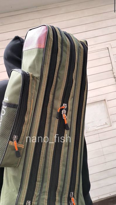 Чехол для удочек 3 отдела 1,3 М брезентовый GOSS под катушку