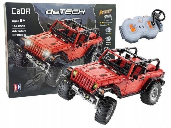 Klocki Konstrukcyjne Auto Terenowe Cada R/c