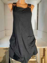 Sukienka czarna ramiączka